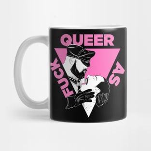 Queer AF - pink Mug